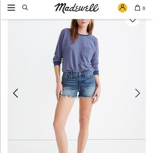 Madewell Jean Shorts